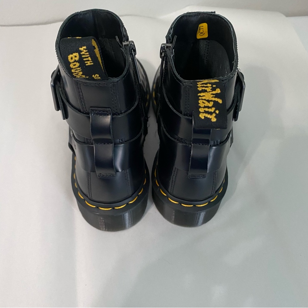 Dr. Martens Black Leather Ankle Boots - Picture 4 of 6